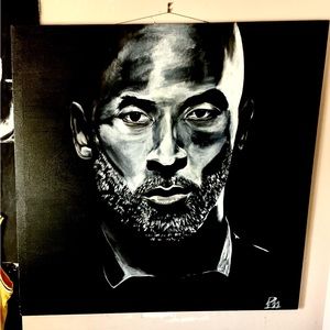 Kobe bryant painting